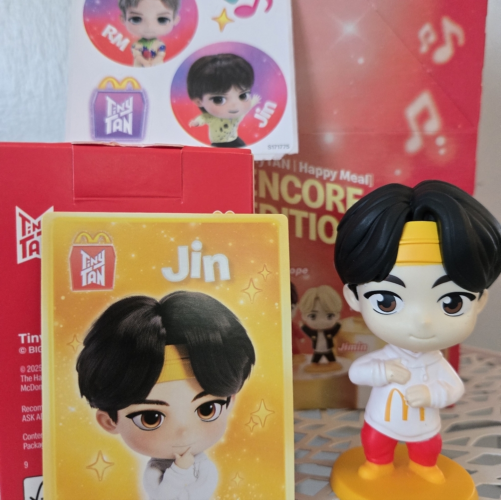 McDonald's Tiny Tan Jin - Encore Edition 💜❤️